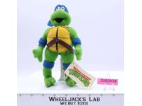 TMNT Teenage Mutant Ninja Turtles Leonardo 8" Plush 2002 Mirage Studios W/Tags