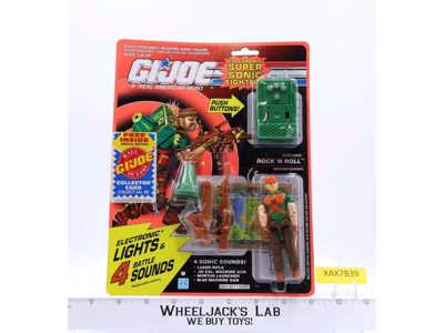 Rock 'N Roll GI Joe Sonic Fighters 1990 Hasbro Action Figure NEW MOSC SEALED