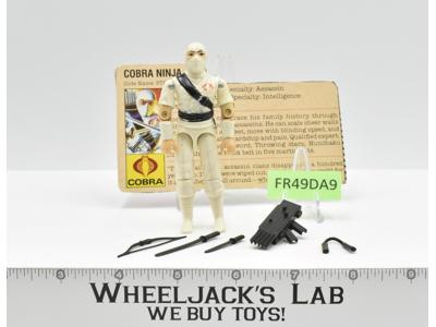 Storm Shadow V1 100% Complete G.I. Joe Vintage Hasbro 1984 Vintage Action Figure