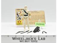 Storm Shadow V1 100% Complete G.I. Joe Vintage Hasbro 1984 Vintage Action Figure