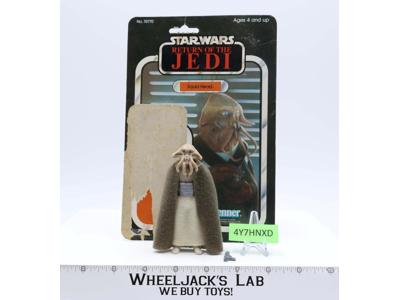Squid Head 100% Complete 65 Back-B Star Wars ROTJ 1983 Kenner Figure NO REPRO