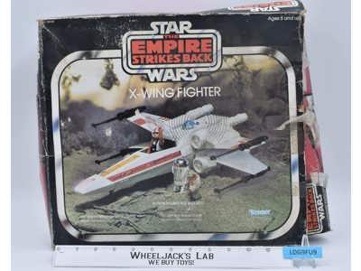 X-Wing Fighter 100% Complete W/Box Star Wars 1977 Kenner Action Figure Vehicle