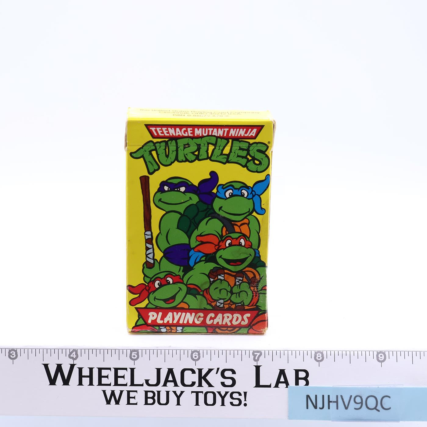 Playing Cards Deal Me in Dude Teenage Mutant Ninja Turtles TMNT 1990 Vintage