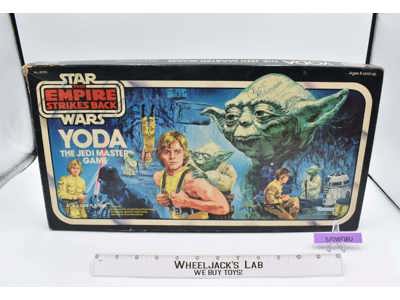 Yoda the Jedi Master Board Game Star Wars ROTJ 1981 Kenner Game