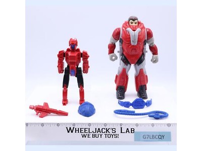 Cloudburst Pretender 100% Complete 1988 Vintage Hasbro G1 Transformers