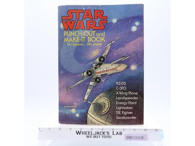 Star Wars Punch-Out and Make-It Book 1978 Random House NEW & UNUSED