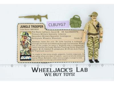 Recondo V1 100% Complete G.I. Joe 1984 Hasbro Vintage Action Figure