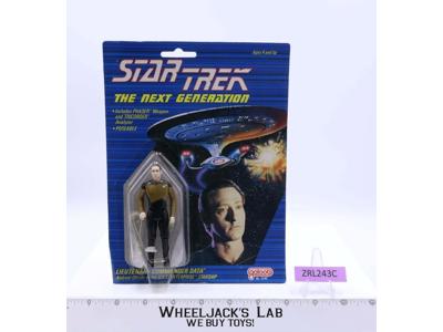 Lieutenant Commander Data Star Trek The Next Generation MOSC Galoob 1988 Vintage