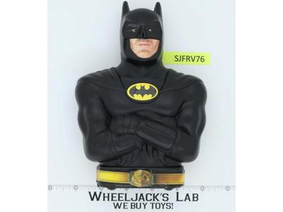 Batman Coin Bank DC Comics 1989 Movie Promo Cereal Box Bank