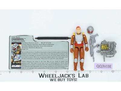 Charbroil V1 100% Complete G.I. Joe 1987 Hasbro Vintage Action Figure