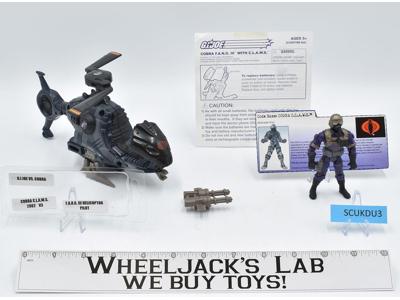 Cobra F.A.N.G. III W/Cobra C.L.A.W.S. G.I. Joe 2002 Hasbro Action Figure Vehicle