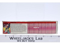 Wheeljack Action Figure Tech Spec 1985 Vintage Hasbro G1 Transformers