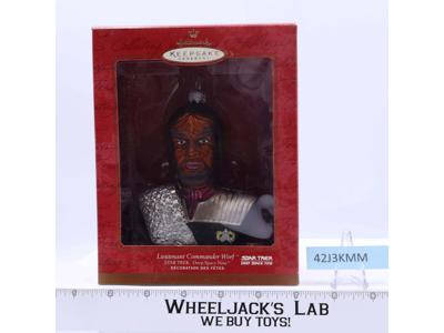 Lieutenant Commander Worf Star Trek 2000 Hallmark Keepsake Ornament