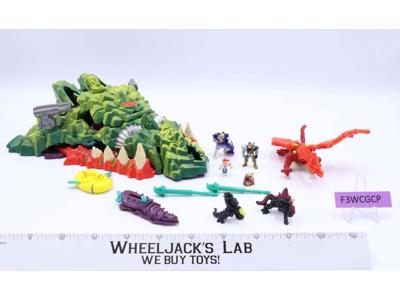 Dragon Island 100% Complete WORKS Mighty Max 1993 Bluebird Toys Playset