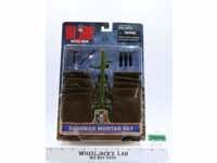 Sandbag Mortar Set GI Joe 12" Hasbro MOSC 1998 Action Figure Battle Gear NEW