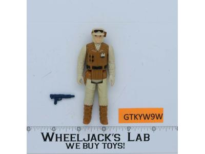 Hoth Rebel Soldier MOLDED BOOTS Complete China Star Wars 1980 Kenner No Repro
