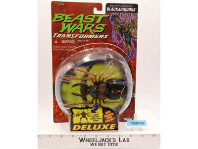 Blackarachnia 100% Complete Transformers Beast Wars 1996 Hasbro Action Figure