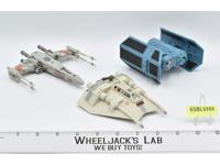 X-Wing Snowspeeder Tie Fighter Micro Machines Star Wars 1995 Galoob