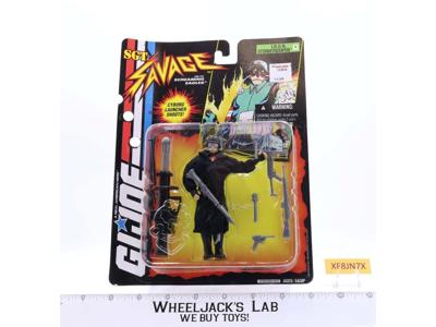 I.R.O.N. Stormtrooper GI Joe SGT. Savage 1994 Hasbro Figure NEW MOSC SEALED
