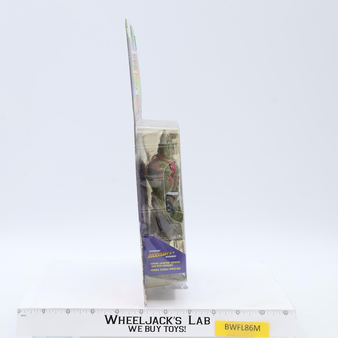 Rocksteady Teenage Mutant Ninja Turtle SuperMutants TMNT 1994 Playmates MOSC NEW