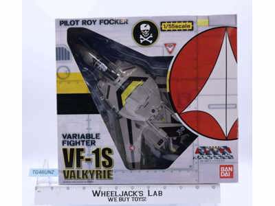 VF-1S Variable Fighter Pilot Roy Focker Valkyrie Macross 2002 Bandai 1/55