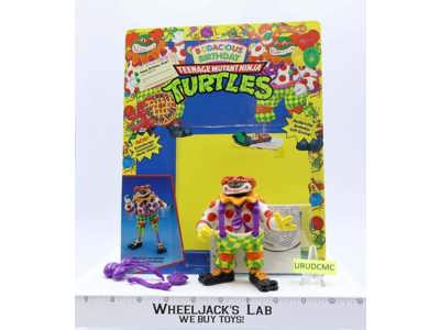 Crazy Clownin' Mike w/Card 100% Complete TMNT 1992 Playmates Action Figure