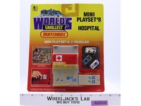 Mini Playset #8 Hospital Matchbox World's Smallest 1990 NEW SEALED