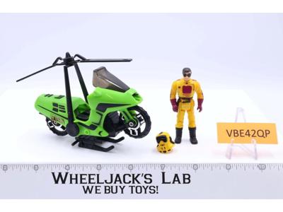 Condor W/Brad Turner 100% Complete M.A.S.K.1986 Kenner Action Figure Vehicle