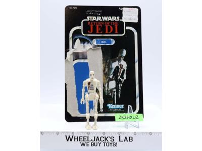 8D8 100% Complete 77 Back-A Star Wars ROTJ 1983 Kenner Action Figure NO REPRO