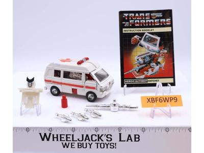 Ratchet 100% Complete 1984 Vintage Hasbro G1 Transformers Action Figure