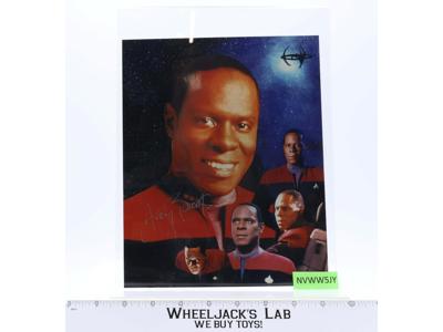 Captain Benjamin Sisko Star Trek DS9 Avery Brooks AUTOGRAPHED 8x10 Picture