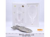 USS Voyager NCC-74656 Pewter Sculpture Star Trek 1995 The Franklin Mint NEW MIB
