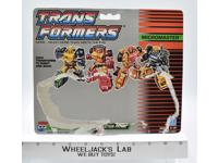 Construction Patrol Micromaster Cardback 1988 Vintage Hasbro G1 Transformers