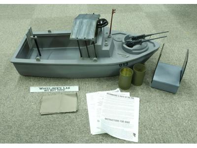 GI Joe PBR Vietnam River Patrol Boat by James Desimone 1/6 Scale 1990's