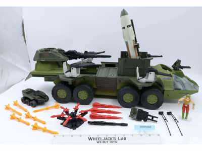 Rolling Thunder W/ Armadillo 100% Complete 1988 G.I. Joe Vintage Hasbro Vehicle