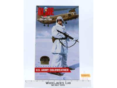 US Army Coldweather GI Joe Classic Collection 1998 Hasbro NEW MISB SEALED