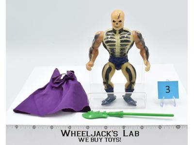 Scare Glow #3 Complete Green Scythe He-Man Masters of the Universe 1987 Mattel
