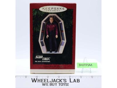 Captain Jean-Luc Picard Star Trek MIB Keepsake Ornament 1995 Hallmark