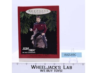 Commander William J. Riker Star Trek MIB Keepsake Ornament 1996 Hallmark