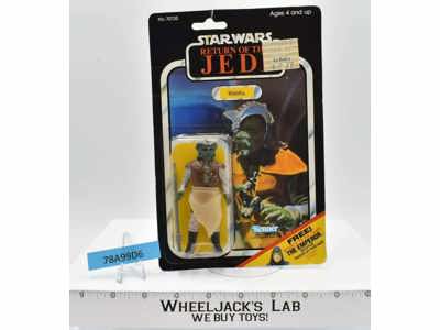 Klaatu 65 Back Star Wars ROTJ 1983 Kenner Action Figure NEW MOSC SEALED