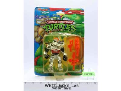 Robotic Rocksteady Teenage Mutant Ninja Turtles TMNT 1993 Playmates MOSC SEALED