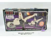 B-Wing Fighter W/Box Star Wars 1983 Vintage Kenner Action Figure Vehicle