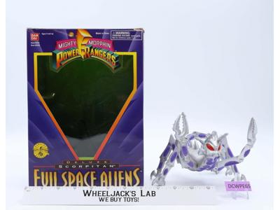 Deluxe Scorpitan Evil Space Alien Power Rangers 1995 Bandai Action Figure