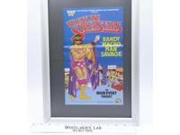 Randy Macho Man Savage Original Poster 12x7.5 1980's WWF LJN Wrestling Vintage