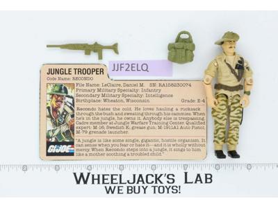 Recondo V1 100% Complete G.I. Joe 1984 Hasbro Vintage Action Figure