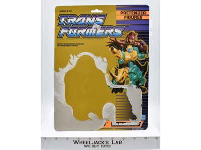 Strangehold Cardback 1988 Vintage Hasbro G1 Transformers Action Figure