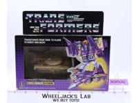 Blitzwing 100% Complete NICE FIGURE & BOX 1985 Vintage G1 Transformers Hasbro