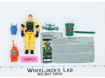 Lightfoot V1 100% Complete G.I. Joe 1988 Hasbro Vintage Action Figure