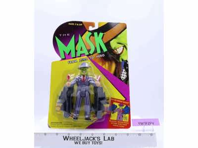 Quick-Draw Mask Twin Firing Guns The Mask 1995 Kenner NEW MOSC SEALED