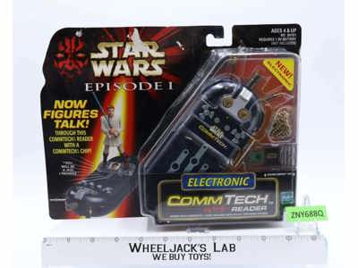 Electronic CommTech Reader Star Wars Episode 1 1998 Hasbro NEW MISB SEALED